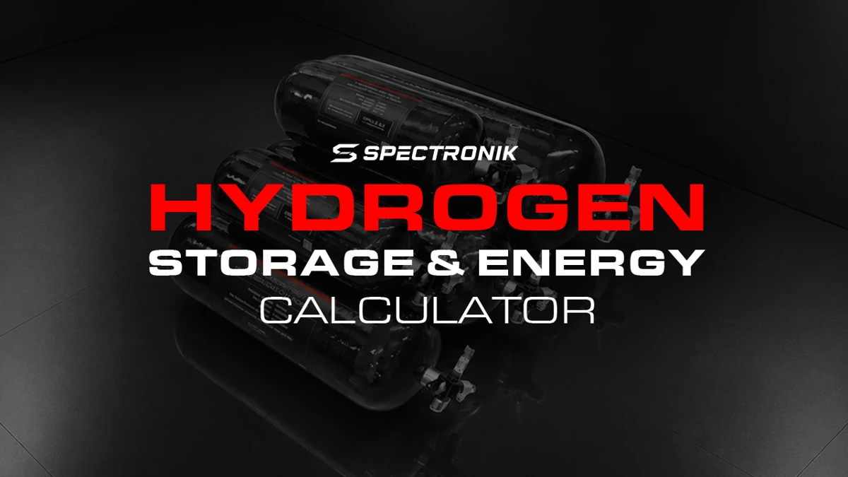 Hydrogen storage and energy calculator